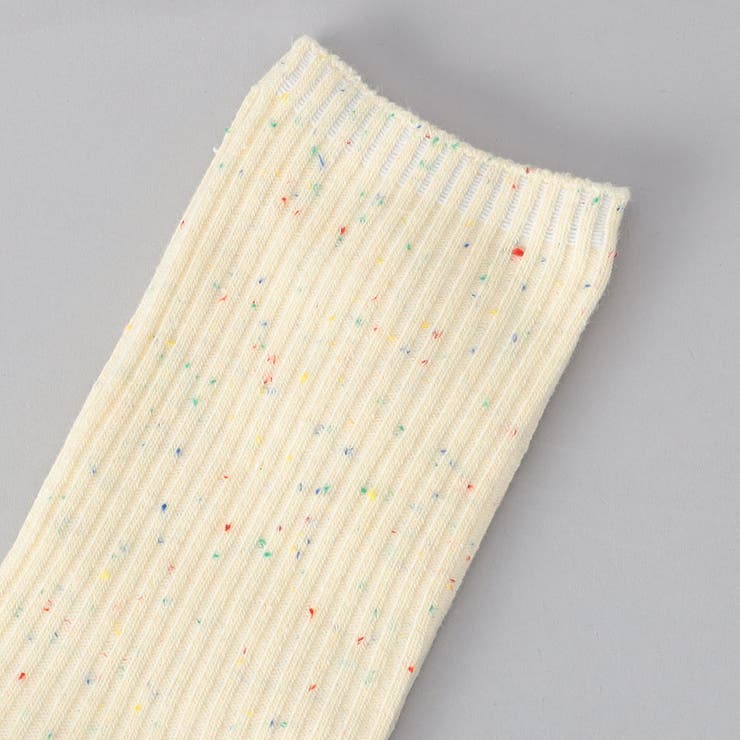 カラーネップヤーンリブソックス | coen【women】 | 詳細画像2 