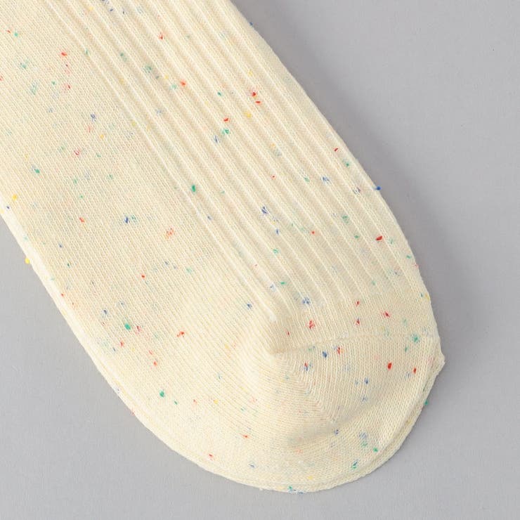 カラーネップヤーンリブソックス | coen【women】 | 詳細画像4 