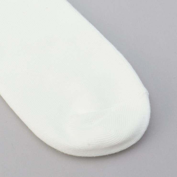 ライン×ロゴ刺繍 クルーソックス | coen【women】 | 詳細画像4 