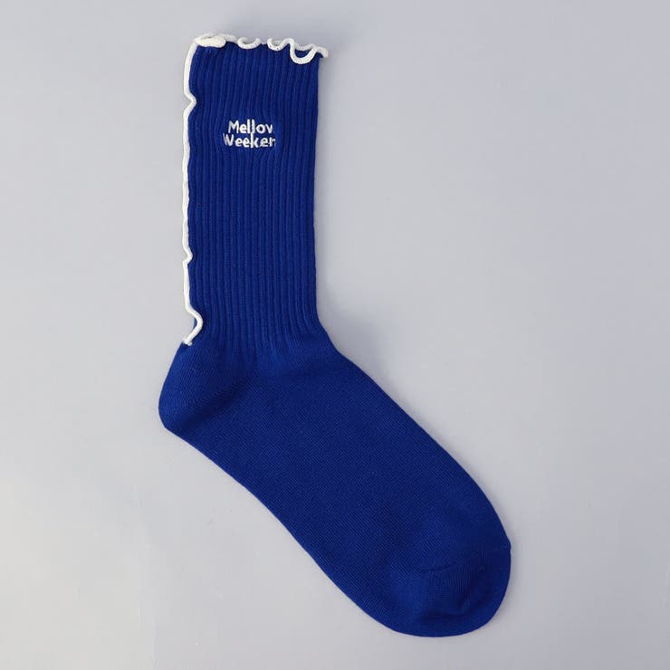 COBALT | 【再入荷・新色登場】配色メロー ロゴ刺繍 リブソックス | coen【women】