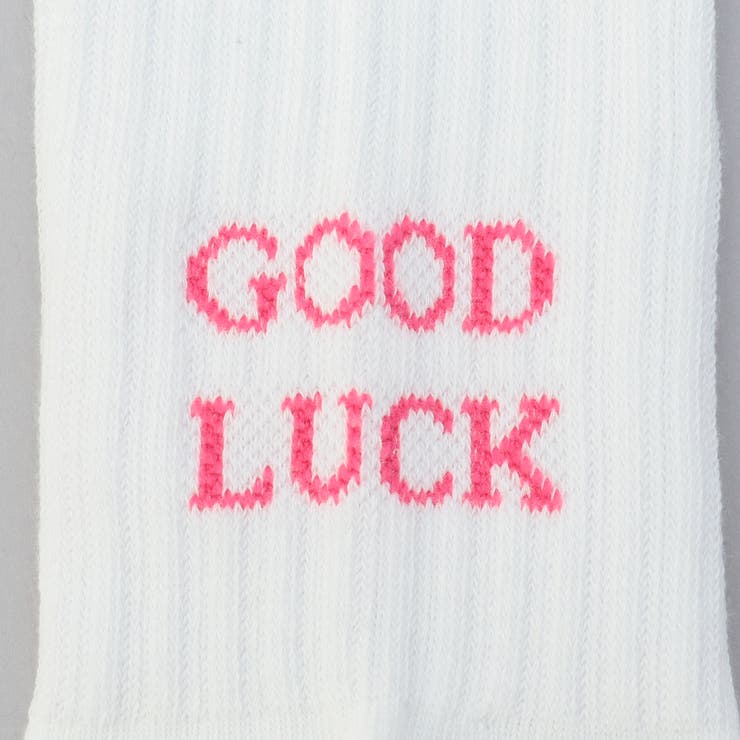 ロゴ刺繍 ジャガード クルーリブソックス | coen【women】 | 詳細画像9 