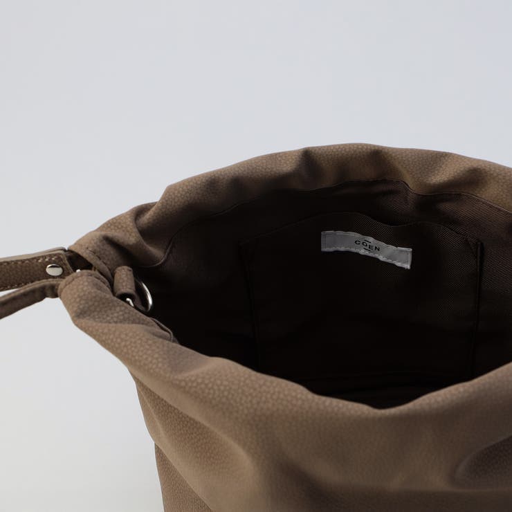 【再入荷・新色登場】レザーライク巾着ショルダーバッグ | coen【women】 | 詳細画像20 