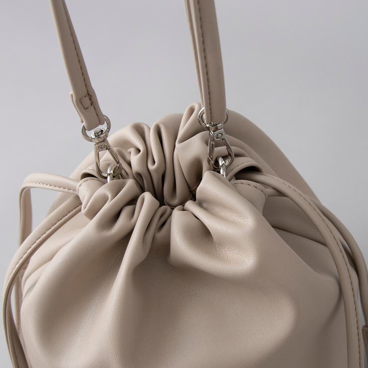 【再入荷・新色登場】レザーライク巾着ショルダーバッグ | coen【women】 | 詳細画像36 