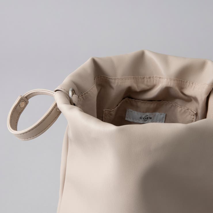 【再入荷・新色登場】レザーライク巾着ショルダーバッグ | coen【women】 | 詳細画像39 