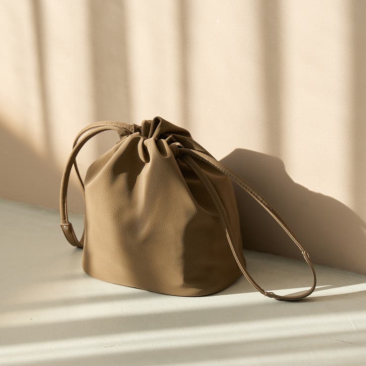 【再入荷・新色登場】レザーライク巾着ショルダーバッグ | coen【women】 | 詳細画像7 