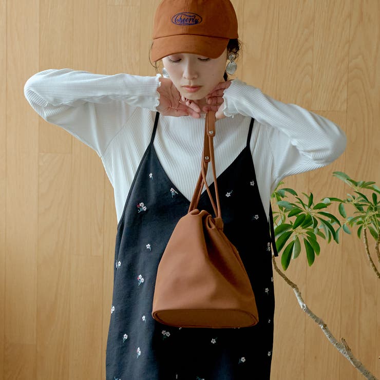 その他3 | 【新色登場 再入荷】レザーライク巾着ショルダーバッグ（Youtube紹介アイテム… | coen【women】