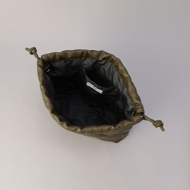 レザーライクキルト巾着ショルダーバッグ | coen【women】 | 詳細画像11 