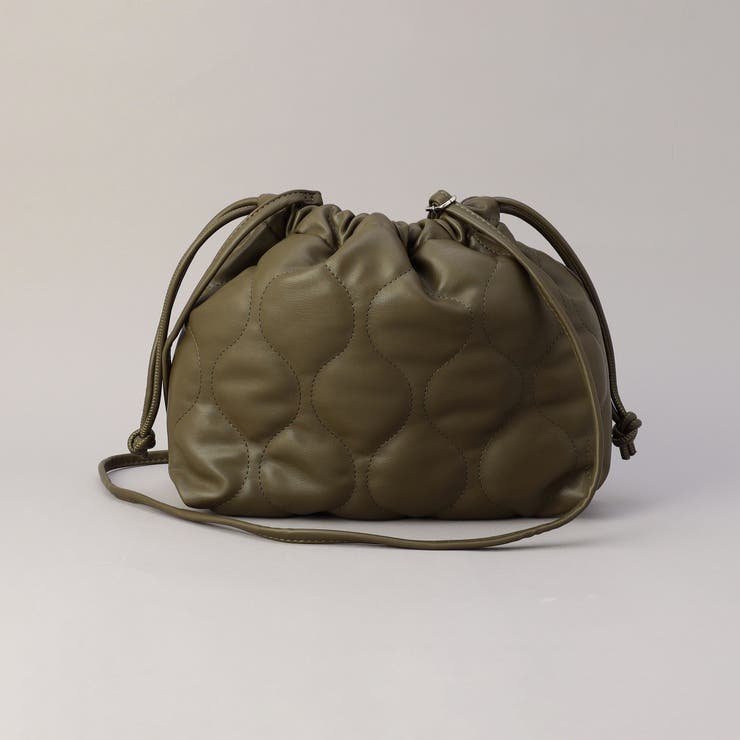 レザーライクキルト巾着ショルダーバッグ | coen【women】 | 詳細画像6 