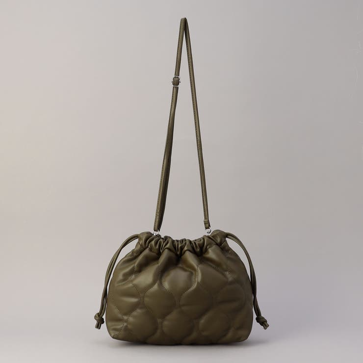 レザーライクキルト巾着ショルダーバッグ | coen【women】 | 詳細画像7 