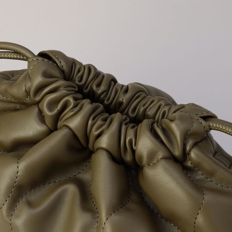 レザーライクキルト巾着ショルダーバッグ | coen【women】 | 詳細画像8 