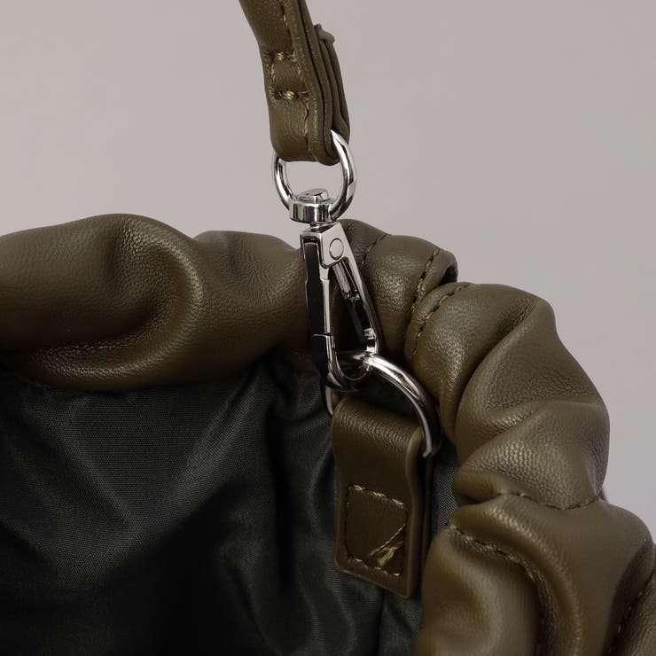 レザーライクキルト巾着ショルダーバッグ | coen【women】 | 詳細画像9 