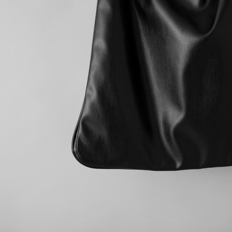 レザーライク ギャザーワンショルダートートバッグ | coen【women】 | 詳細画像8 