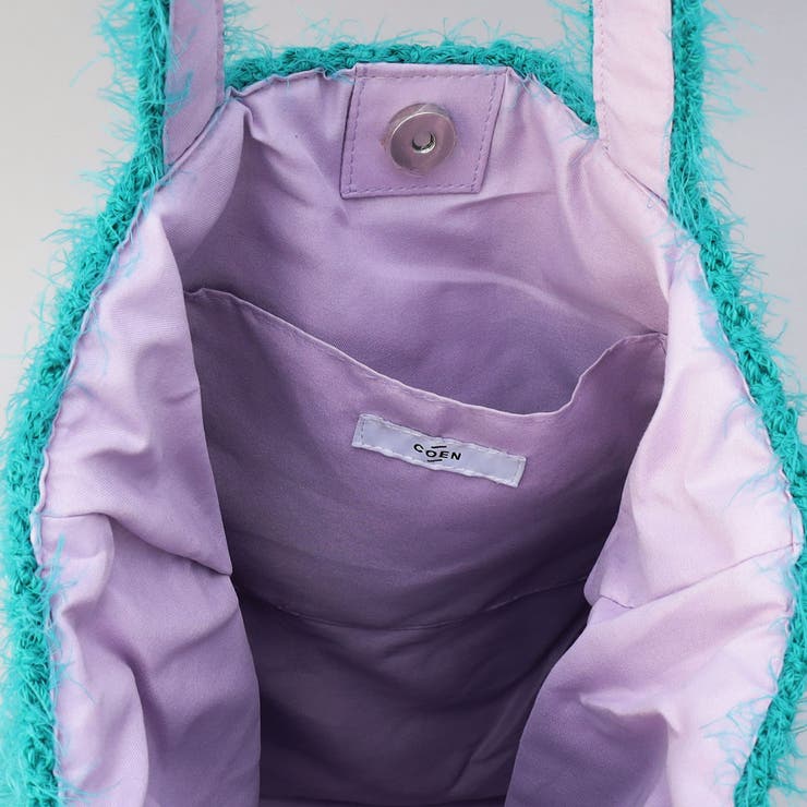 フェザーメッシュニットトートバッグ | coen【women】 | 詳細画像7 