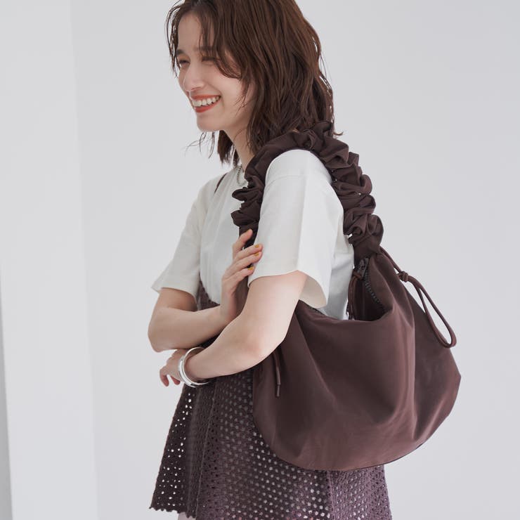 【新素材】ギャザーハンドルバッグ | coen【women】 | 詳細画像4 
