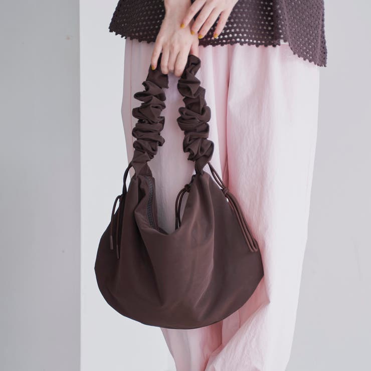 DK.BROWN | 【新素材】ギャザーハンドルバッグ | coen【women】