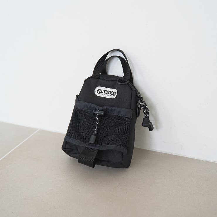 BLACK | 【OUTDOOR（アウトドア）別注】ミニショルダーバッグ | coen【women】