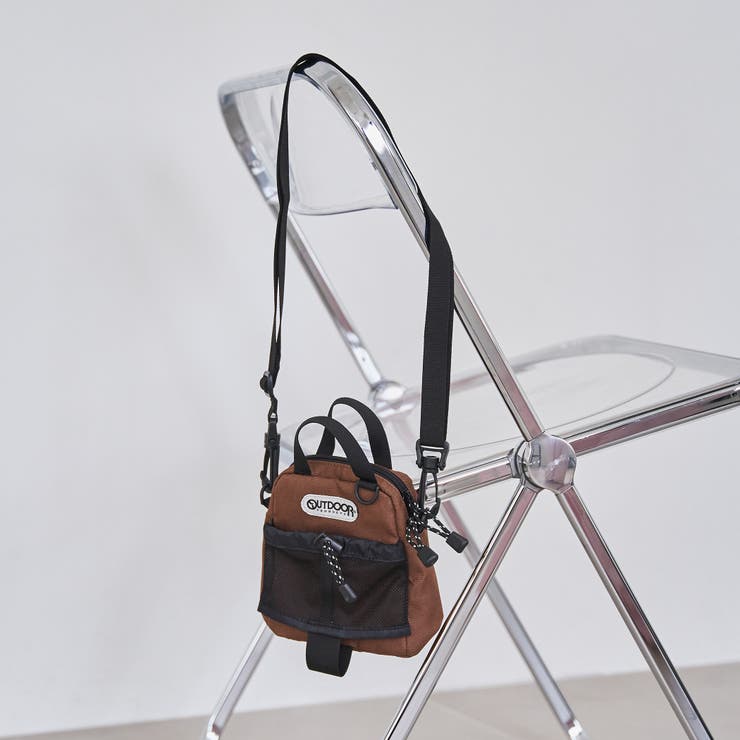 MD.BROWN | 【OUTDOOR（アウトドア）別注】ミニショルダーバッグ | coen【women】