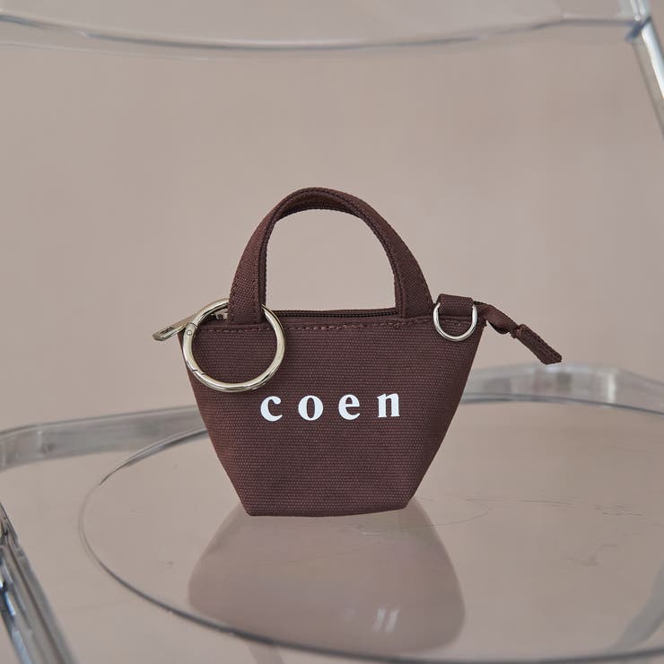 DK.BROWN | 【再入荷・新色登場】coen（コーエン）ロゴトートバッグチャーム XS | coen【women】