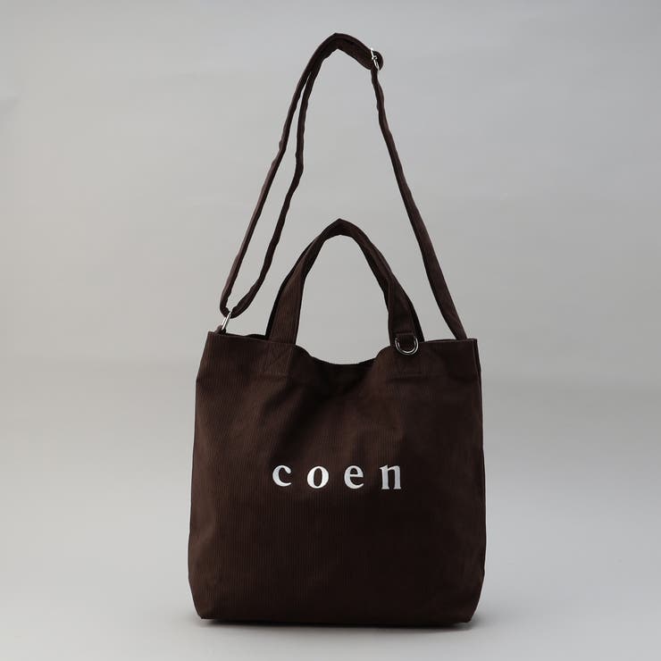 【一部WEB限定カラー 新素材】2way coen（コーエン）ロゴ | coen【women】 | 詳細画像8 