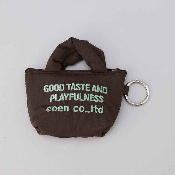 【ギフトにおすすめ/新色追加】ロゴ刺繍ミニポーチキーホルダー | coen【women】 | 詳細画像7 