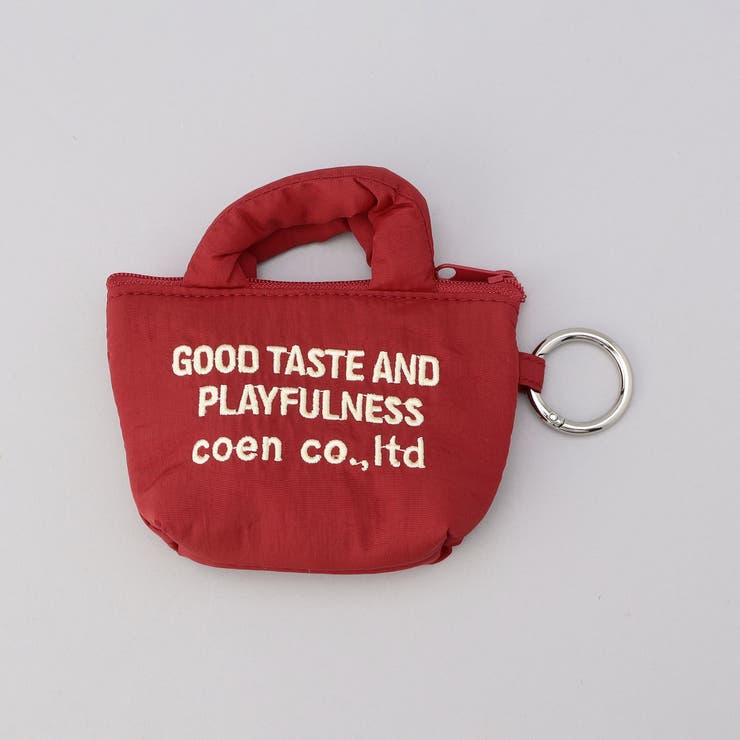 【ギフトにおすすめ/新色追加】ロゴ刺繍ミニポーチキーホルダー | coen【women】 | 詳細画像9 