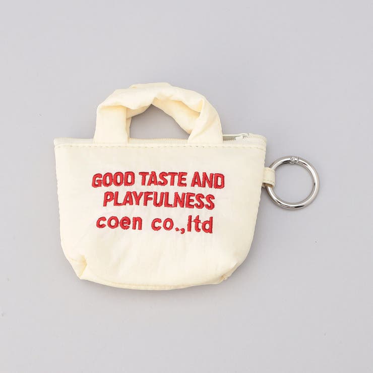 【ギフトにおすすめ/新色追加】ロゴ刺繍ミニポーチキーホルダー | coen【women】 | 詳細画像12 