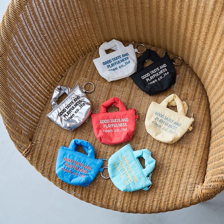 【再入荷・新色登場】ロゴ刺繍ミニポーチキーホルダー | coen【women】 | 詳細画像2 