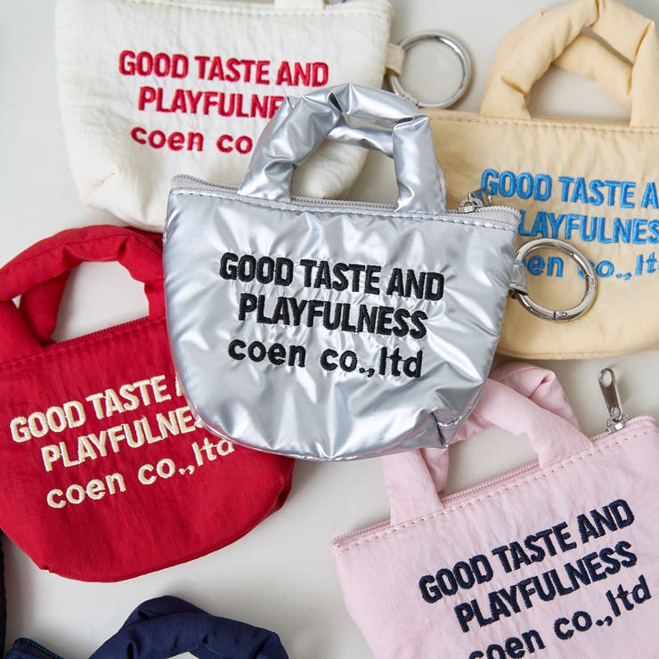 【ギフトにおすすめ/新色追加】ロゴ刺繍ミニポーチキーホルダー | coen【women】 | 詳細画像2 