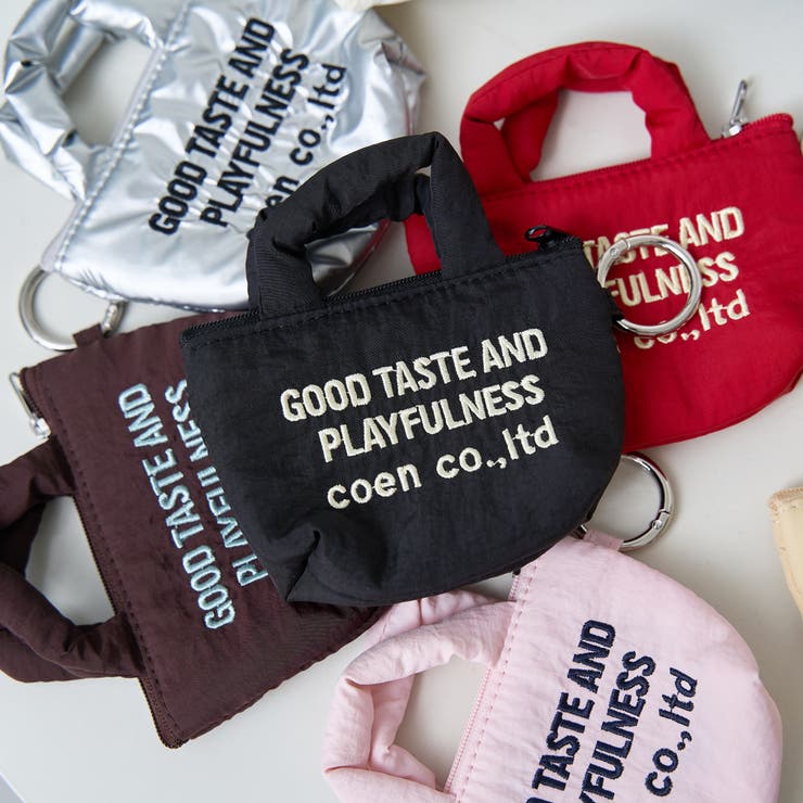 【ギフトにおすすめ/新色追加】ロゴ刺繍ミニポーチキーホルダー | coen【women】 | 詳細画像5 