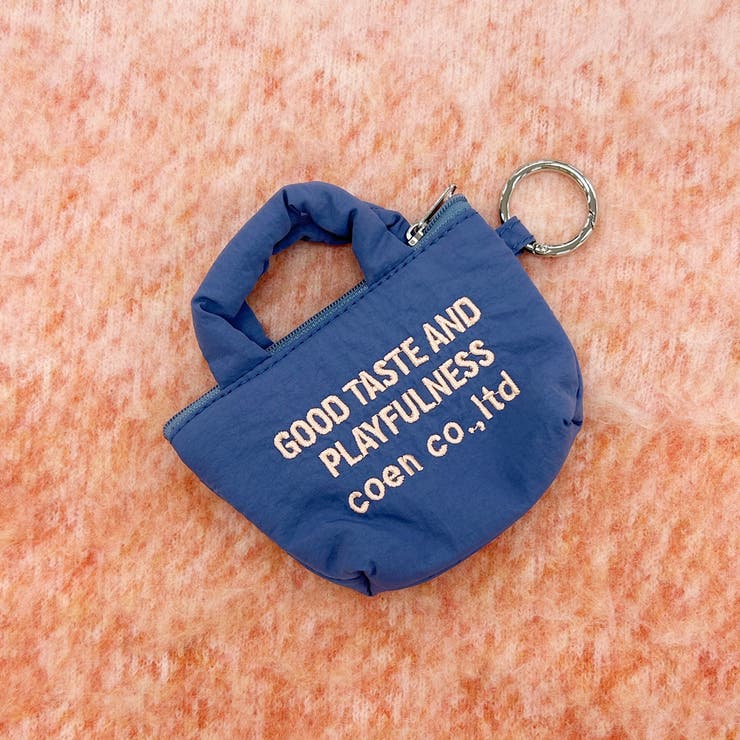 ROYAL | 【ギフトにおすすめ/新色追加】ロゴ刺繍ミニポーチキーホルダー | coen【women】