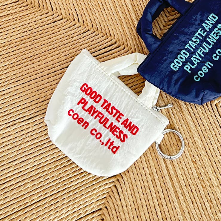 その他1 | 【ギフトにおすすめ/新色追加】ロゴ刺繍ミニポーチキーホルダー | coen【women】
