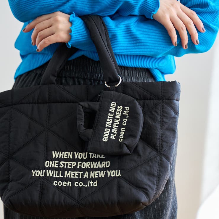 その他2 | 【ギフトにおすすめ/新色追加】ロゴ刺繍ミニポーチキーホルダー | coen【women】