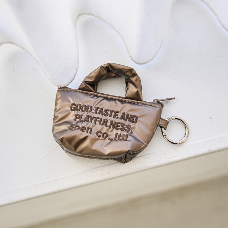 その他5 | 【ギフトにおすすめ/新色追加】ロゴ刺繍ミニポーチキーホルダー | coen【women】