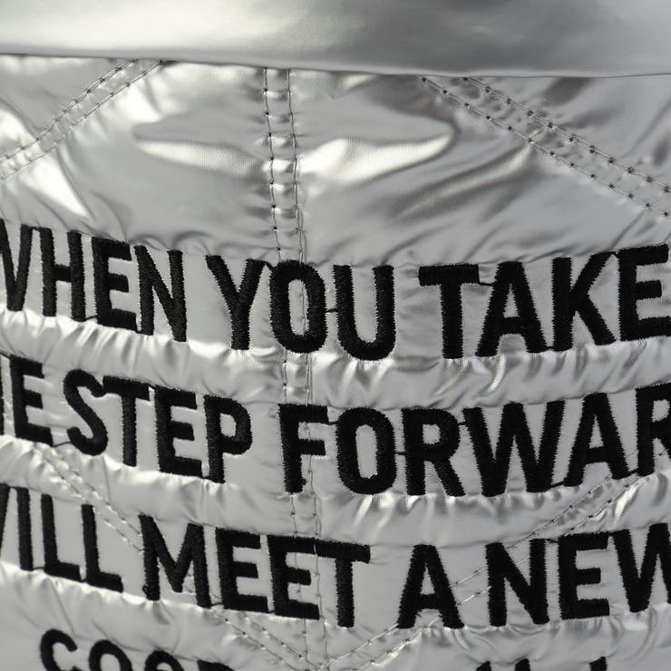 ロゴ刺繍 幾何柄 キルト巾着ショルダーバッグ | coen【women】 | 詳細画像11 