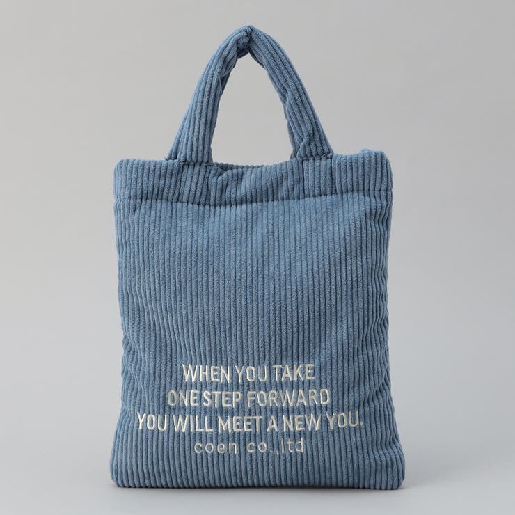 ロゴ刺繍コーデュロイショルダーバッグ | coen【women】 | 詳細画像10 