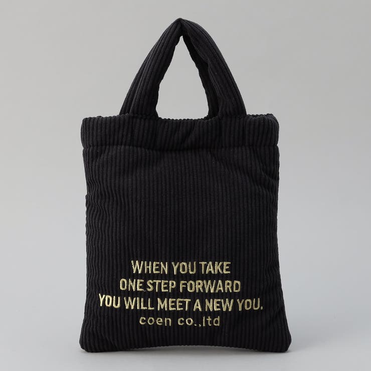 ロゴ刺繍コーデュロイショルダーバッグ | coen【women】 | 詳細画像19 