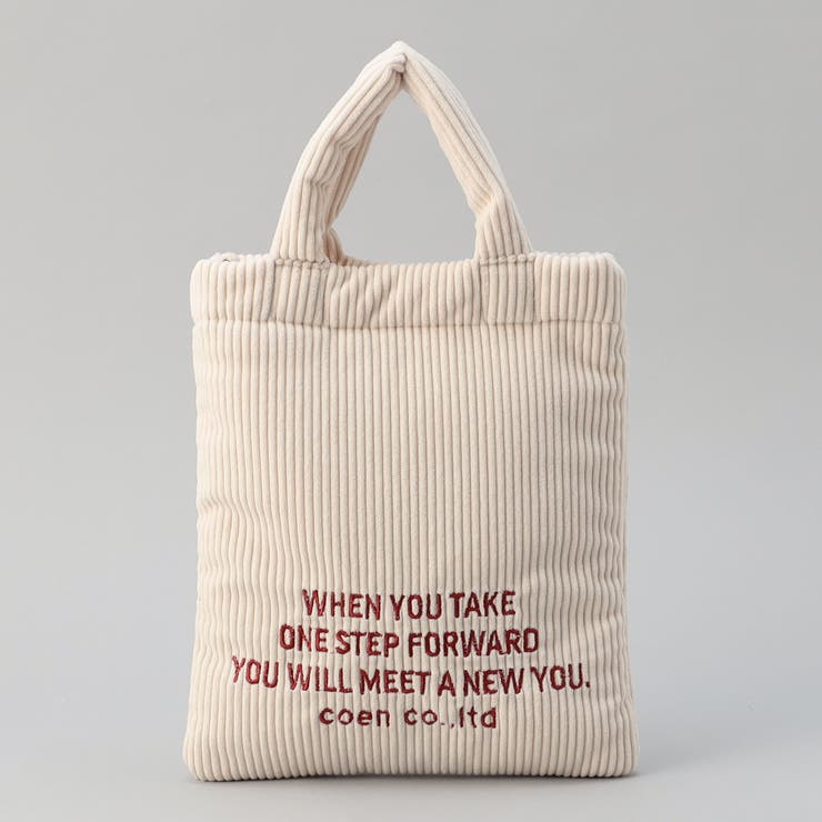 ロゴ刺繍コーデュロイショルダーバッグ | coen【women】 | 詳細画像23 