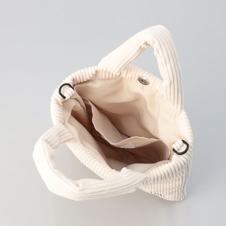 ロゴ刺繍コーデュロイショルダーバッグ | coen【women】 | 詳細画像26 