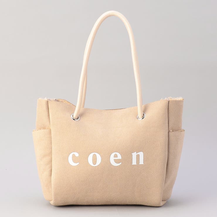 coenロゴ リバーシブルフェイクムートンボアトート | coen【women】 | 詳細画像12 