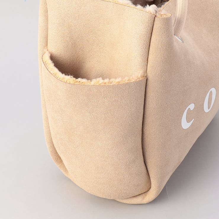 coenロゴ リバーシブルフェイクムートンボアトート | coen【women】 | 詳細画像15 