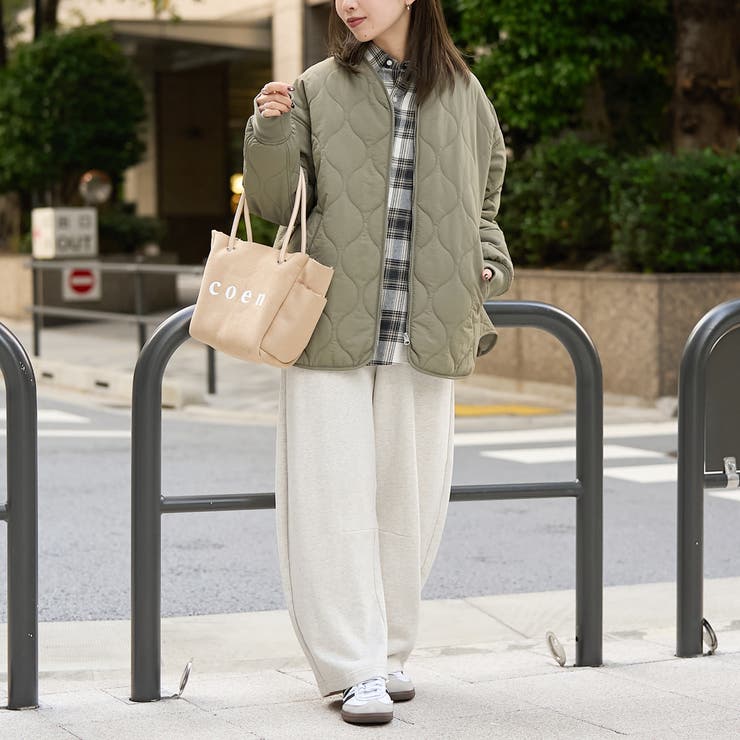 coenロゴ リバーシブルフェイクムートンボアトート | coen【women】 | 詳細画像4 