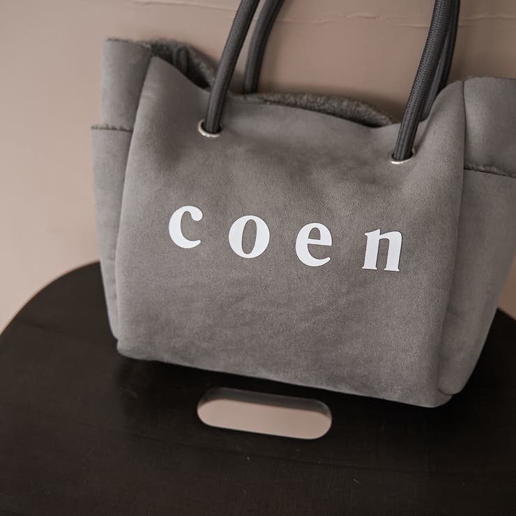 coenロゴ リバーシブルフェイクムートンボアトート | coen【women】 | 詳細画像7 