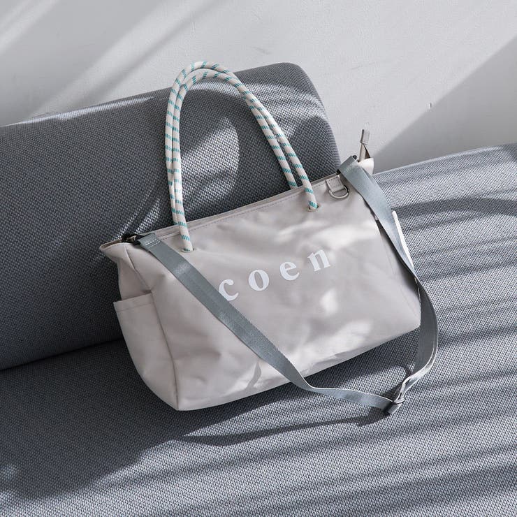 coenロゴ ポリキャンバスショルダーバッグ | coen【women】 | 詳細画像5 