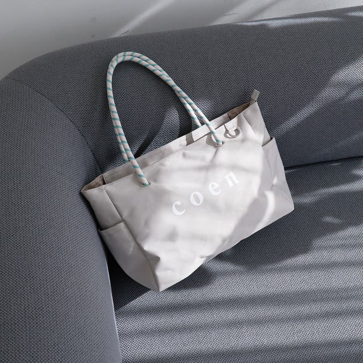 MD.GRAY | coenロゴ ポリキャンバスショルダーバッグ | coen【women】
