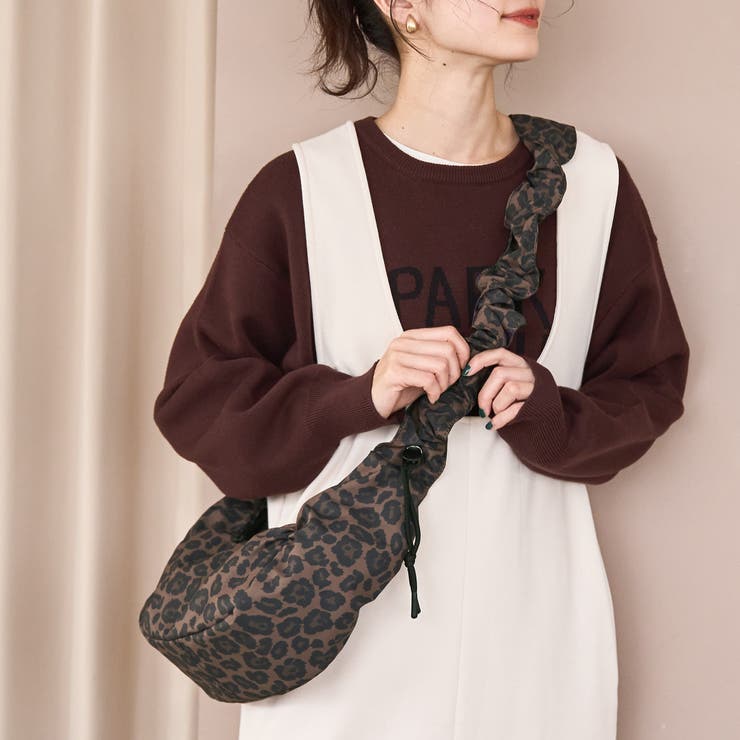 ギャザーハンドル ショルダーパディングバッグ | coen【women】 | 詳細画像4 