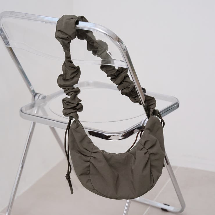 DK.BROWN | ギャザーハンドル ショルダーパディングバッグ | coen【women】