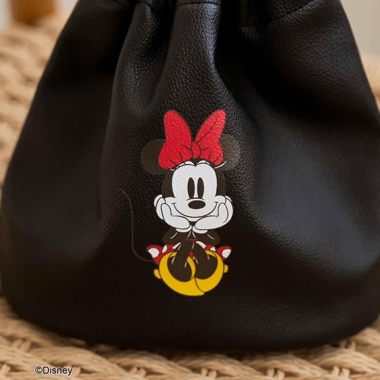 【MICKEY（ミッキー）/別注】レザーライク巾着バッグ | coen【women】 | 詳細画像14 