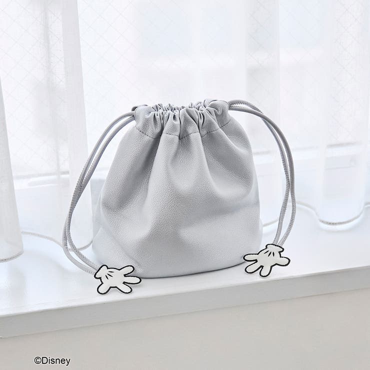 【MICKEY（ミッキー）/別注】レザーライク巾着バッグ | coen【women】 | 詳細画像7 