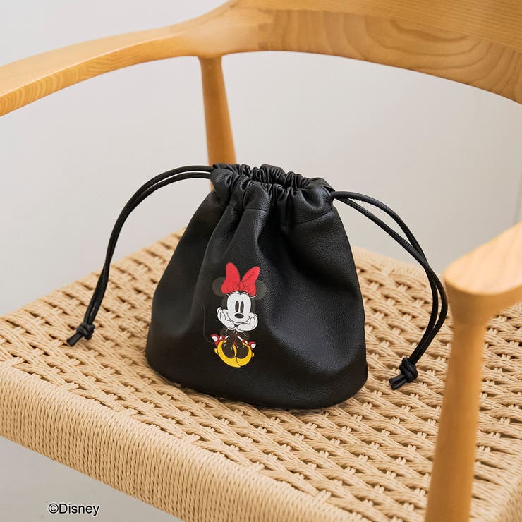 その他1 | 【MICKEY（ミッキー）/別注】レザーライク巾着バッグ | coen【women】