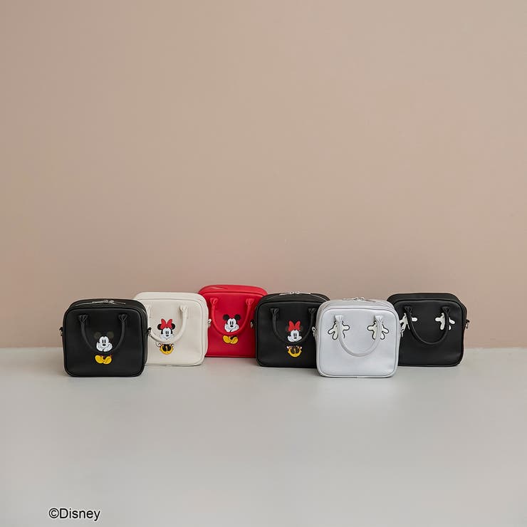 【MICKEY（ミッキー）/別注】レザーライクボストンバッグ | coen【women】 | 詳細画像2 